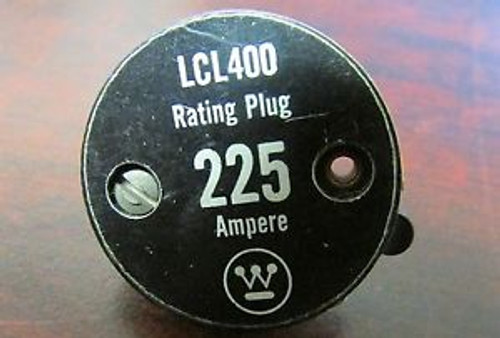 WESTINGHOUSE 4LCL225 225 Amp LCL 400 Rating Plug 1371D31G08