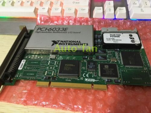 Ni Pci-6033E Capture Card Board, Test Ok And Beautiful Color Pci-6033E