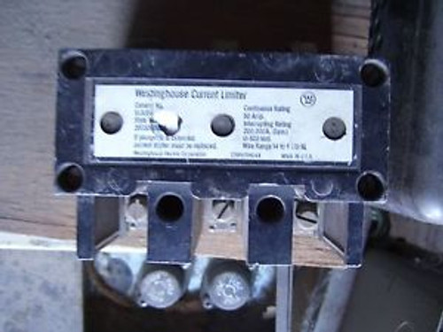 WESTINGHOUSE CURRENT LIMITER CAT EL3050 STYLE 2603D87G05