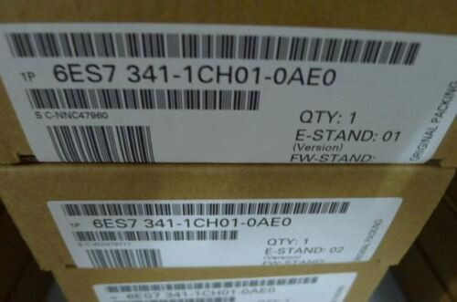 1Pc Nib Siemens Plc 6Es7341-1Ch01-0Ae0 With One Year Warranty Fast Shipping