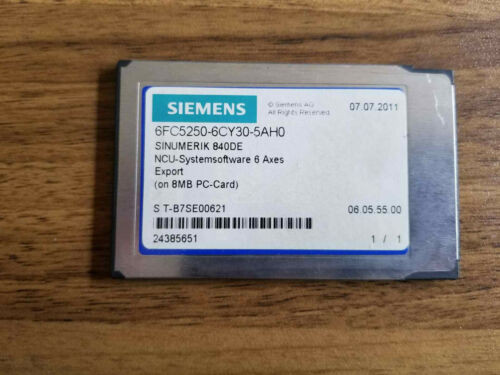 1Pcs Used Working      6Fc5250-6Cy30-5Ah0