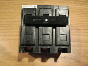 CUTLER HAMMER BAB3090H 90AMP 3 POLE BREAKER 240V QUANITY OF 1 QUICK LAG