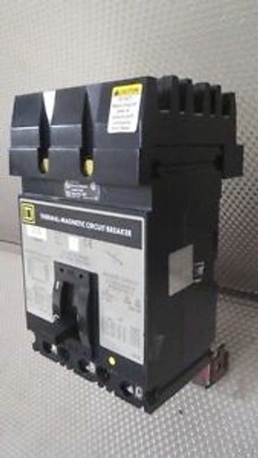 SQUARE D I-LINE FA BREAKER 100 AMP 600 VAC 3 POLE MODEL FH36100