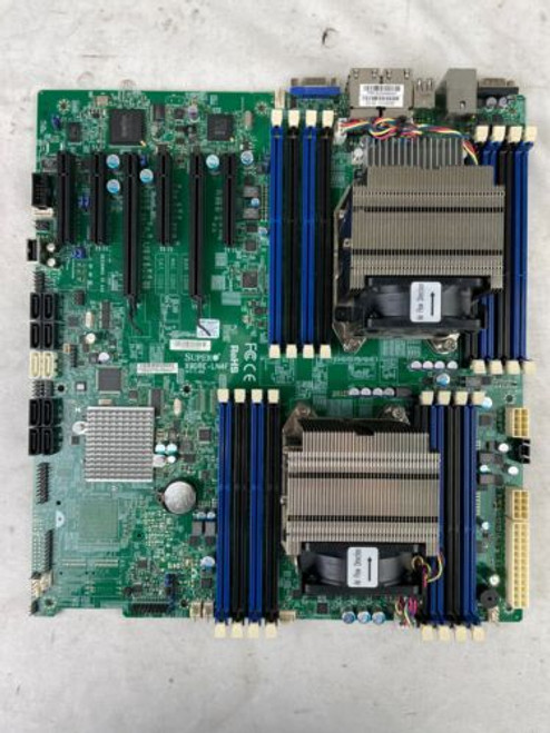 Supermicro X9Dre-Ln4F Motherboard With Dual Xeon E5-2620V2 @ 2.10Ghz