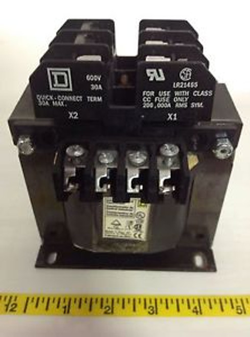 SQUARE D TRANSFORMER W/ FUSE HOLDER 9070TF300D1