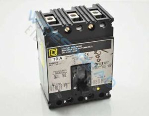 Square D Circuit Breaker FAL34070 70A 3P 480V Grey