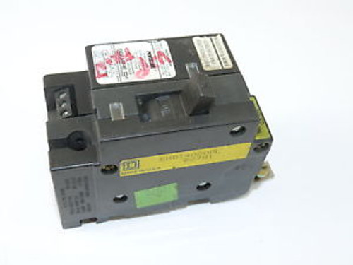 Used Square D EHB14020PL 1p 20a 277v Circuit Breaker 1-yr Warranty