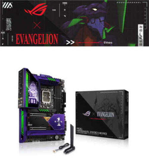 Asus Evangelion Edition Atx Motherboard Rog Maximus Z690 Hero Intel Z690 Lga1700