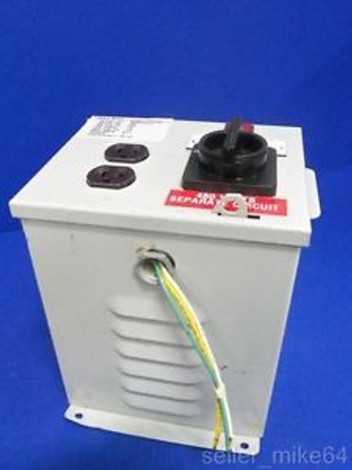 DAYKIN MDGTA-13 480 VOLTS PHASE 1 60 HERTZ TRANSFORMER DISCONNECT