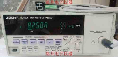 100% Tested For Adcmt 8250A Optical Power Meter + Q82314A