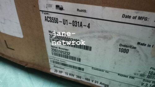 1Pc   New Acs550-U1-031A-4 Inventory