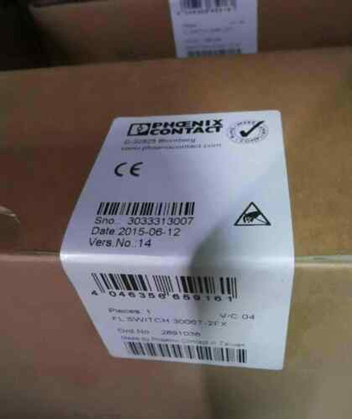 New Fl Switch 3006T-2Fx  2891036Ship