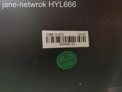 100% Tested  Sgm610 Sgm610-A03