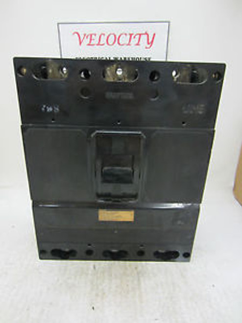 SIEMENS ITE JJ3S400 3POLE 400AMP 600VOLT CIRCUIT BREAKER