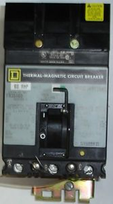SLS1B14 Square D Thermal-Magnetic Circuit Breaker 60amps FA 36060   11845SY
