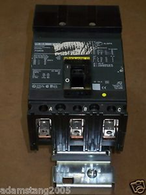 Square D FH 3 pole 30 amp 600v FH36030 Circuit Breaker Green Label