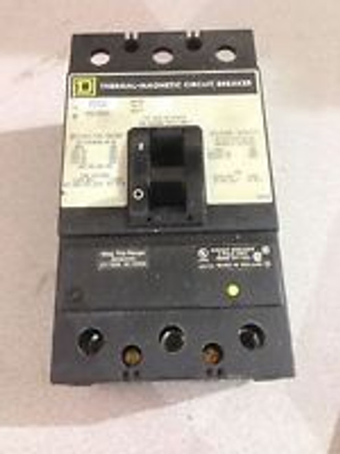 USED SQUARE D 150AMP 3 POLE CIRCUIT BREAKER KAL36150