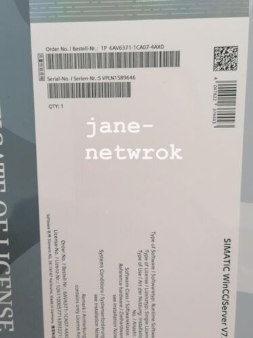 1Pc   New 6Av6371-1Ca07-4Ax0