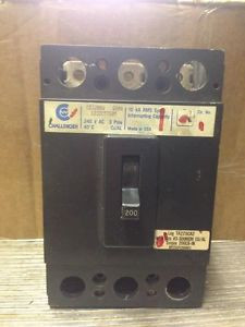 CHALLENGER CD3200W, 3P, 200A, 240V BREAKER