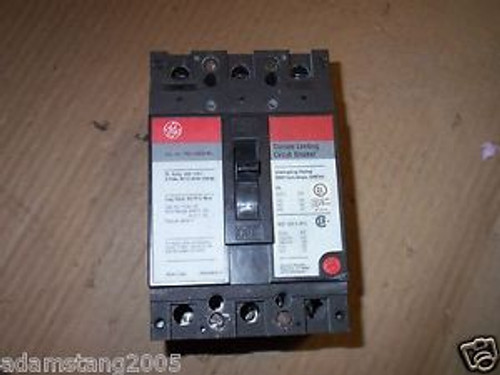 GE TEL TEL136015WL 3 POLE 15 AMP CIRCUIT BREAKER