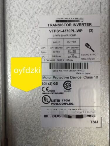 1Pc   Used Vfps1-4370Pl-Wp