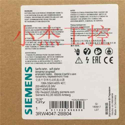 1Pcs New 3Rw4047-2Bb04