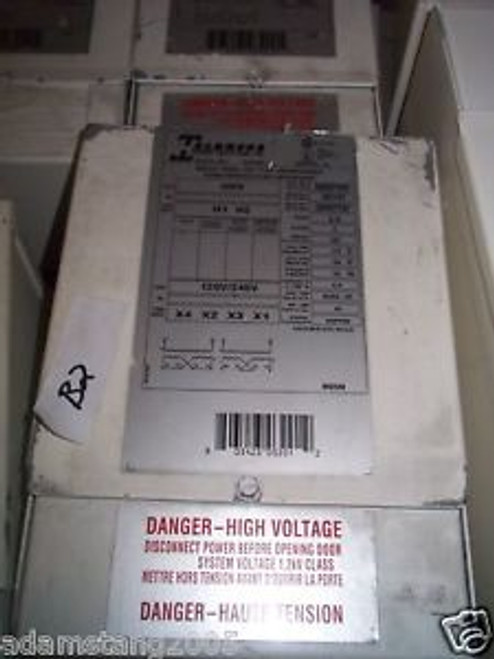 2kva TRANSFORMER 600v  1 single phase 120/240v 2 kva