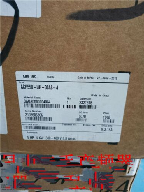 1Pc   New Ach550-Uh-08A8-4