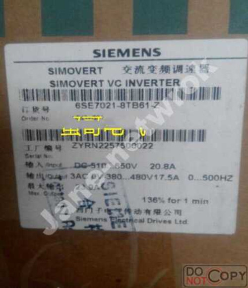 1 Pc For  New  6Se7021-8Tb61-Z