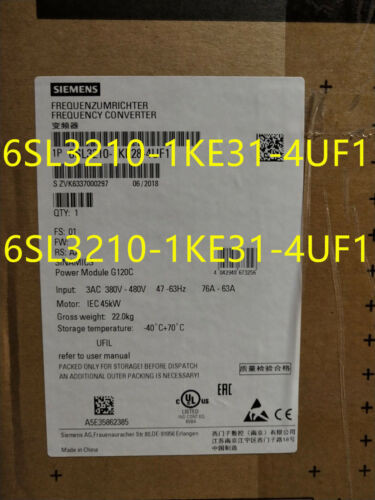 1Pcs New 6Sl3210-1Ke31-4Uf1