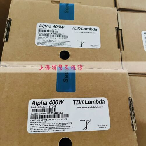 1 Pc New Alpha 400W H47318  Tdk-Lambda