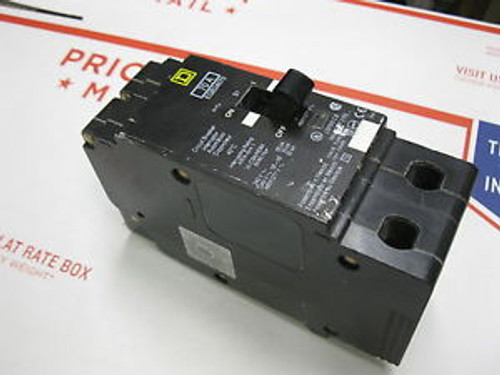 SQUARE D EGB24070 CIRCUIT BREAKER 2 POLE 70 AMP 480 VOLT 35 AIC RATED USED