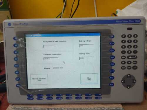 Allen Bradley 2711P-K10C6B2 + Logic Module 2711P-Rn6