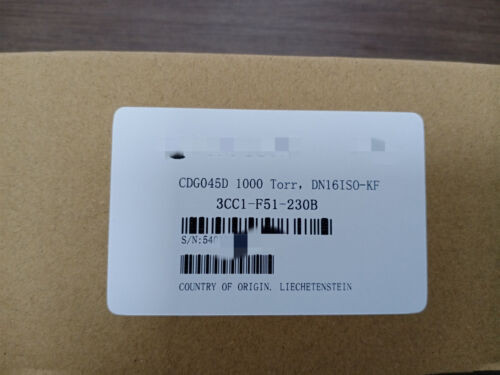 1Pcs New Cdg045D 1000Torr 3Cc1-F51-230B