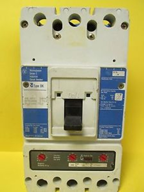 WESTINGHOUSE TYPE DK 400AMP 240V 3 POLE DK3400W W/400A TRIP ........ VA-65