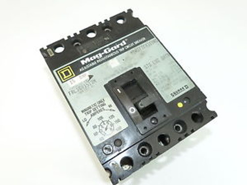 Used Square D Mag Gard FAL3601513M 3p 15a 600v Circuit Breaker 1-yr Warranty