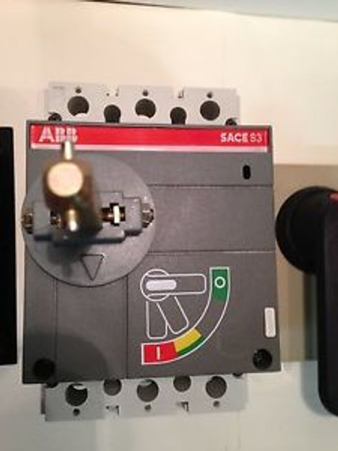 ABB SACE-S3B-D Circuit Breaker 225 Amp With Handle and insolater