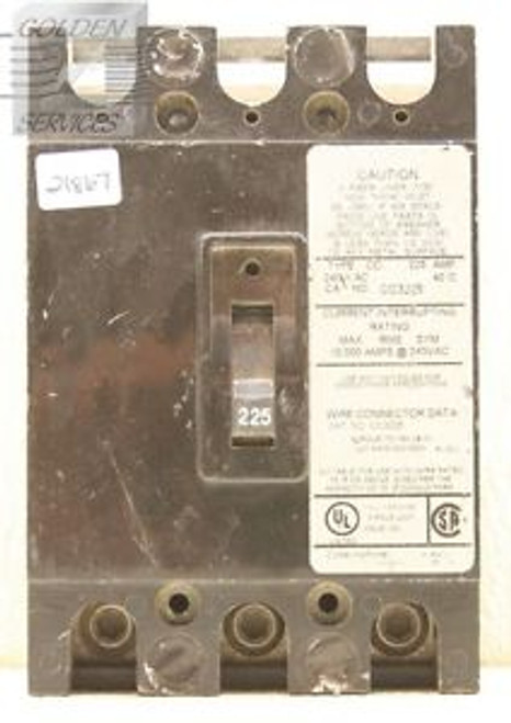 Cutler-Hammer CC3225 Circuit Breaker 240V 225A 3P