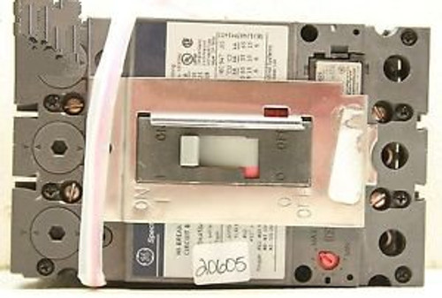 GE SEHA36AT0030 Spectra Hi-Break Circuit Breaker,SRPE30A25, SAUXPAB1w/ Lockout