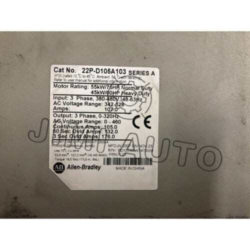 22P-D105A103 Ab Powerflex 400P 55Kw Ac Drive Brand New In Boxspot Goods Zy