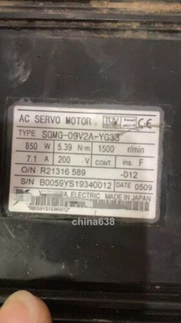 One Tested Used Sgmg-09V2A-Yg33