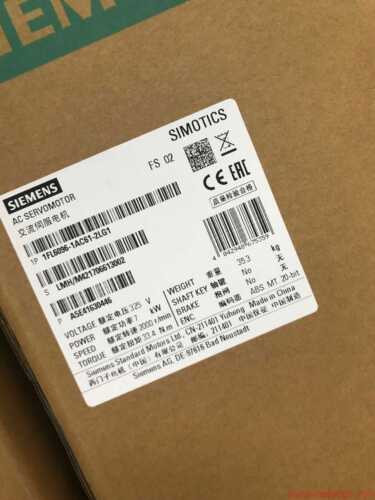 New V90 380V 7Kw 1Fl6096-1Ac61-2Lg1 Ac Servomotor