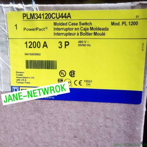 New  Plm34120Cu44A Breaker