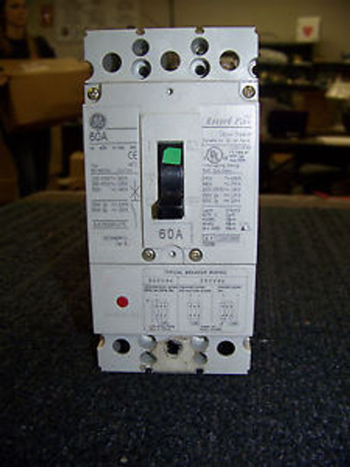 GE Record Plus Circuit Breaker 60 Amp  FCS36TE060R