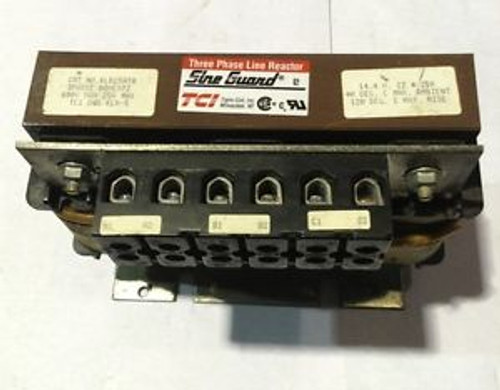 KLR25ATB TCI Three Phase Line Reactor 25 Amp 600V