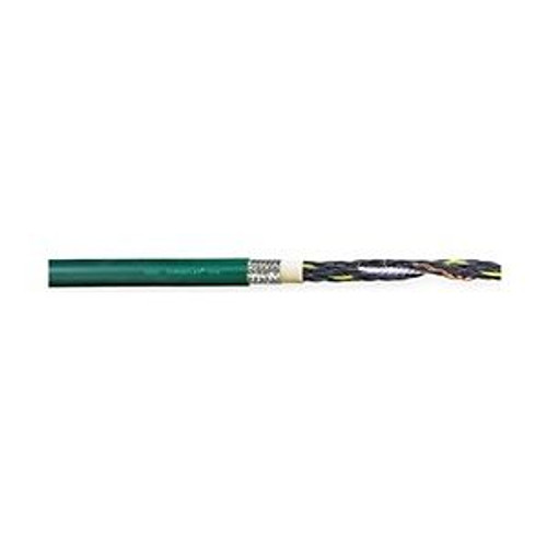 Control Cable, Flexing, 16/4, Green, 100 Ft