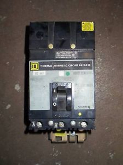 Square D FHB FHB36080 3 pole 80 amp 600v Breaker