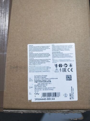 1Pcs New 3Rw4446-6Bc44