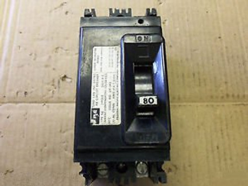 Federal Pacific FPE NE NE223080 2 Pole 80 amp Circuit breaker Federal Pacific FPE NE NE223080 2 Pole 80 amp Circuit breaker