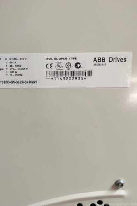 1Pcs New  Acs800-04-0320-3+P901